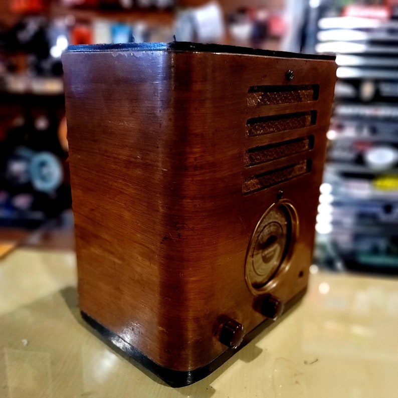 Hunter Amplifiers 1937 Crosley Fiver Tube Radio Princeton Etsy