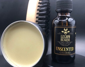 Unscented Beard Oil, Beard Moisturizer, Men's skin care, Beard Conditioner, Beard Grooming, Soften and Tame facial hair