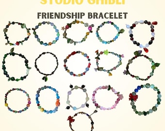 Studio Ghibli - Pulseras de la amistad