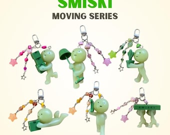 Smiski - Série Moving - Porte-clés - Bijou de sac