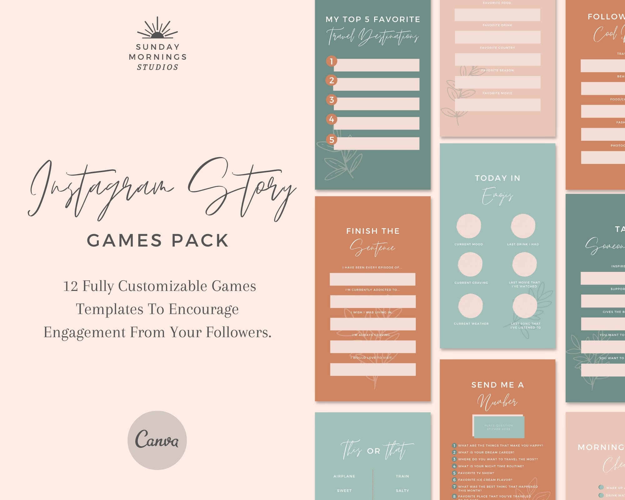 Free and customizable game templates