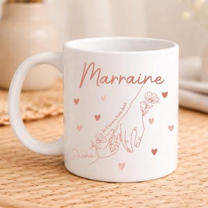 Taza personalizada para mamá / Taza personalizada para abuela / Regalo para el Día de la Madre / Regalo para el Día de la Abuela Marraine