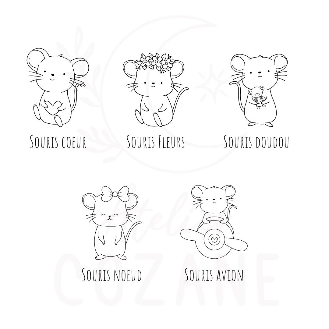 Boîte à Dents De Lait Personnalisée Gravure Events - Bois Français, Prénom Enfant + Texte, Modèle Petite Souris, Cadeau Naissance