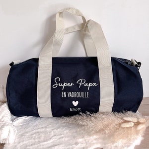 Sac de sport homme bleu marine ou kaki « papa » (fête des pères)