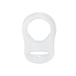 Universal pacifier attachment adapter MAM, Luc et Léa, Dodie... Clear