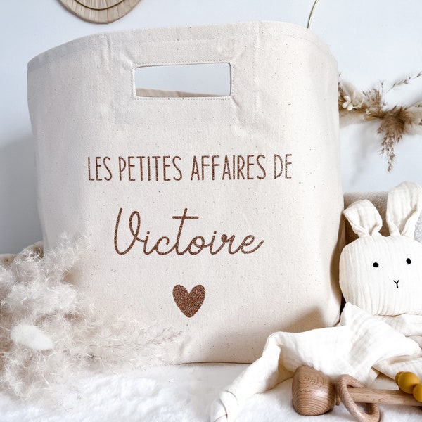 Panier à jouets enfant personnalisé