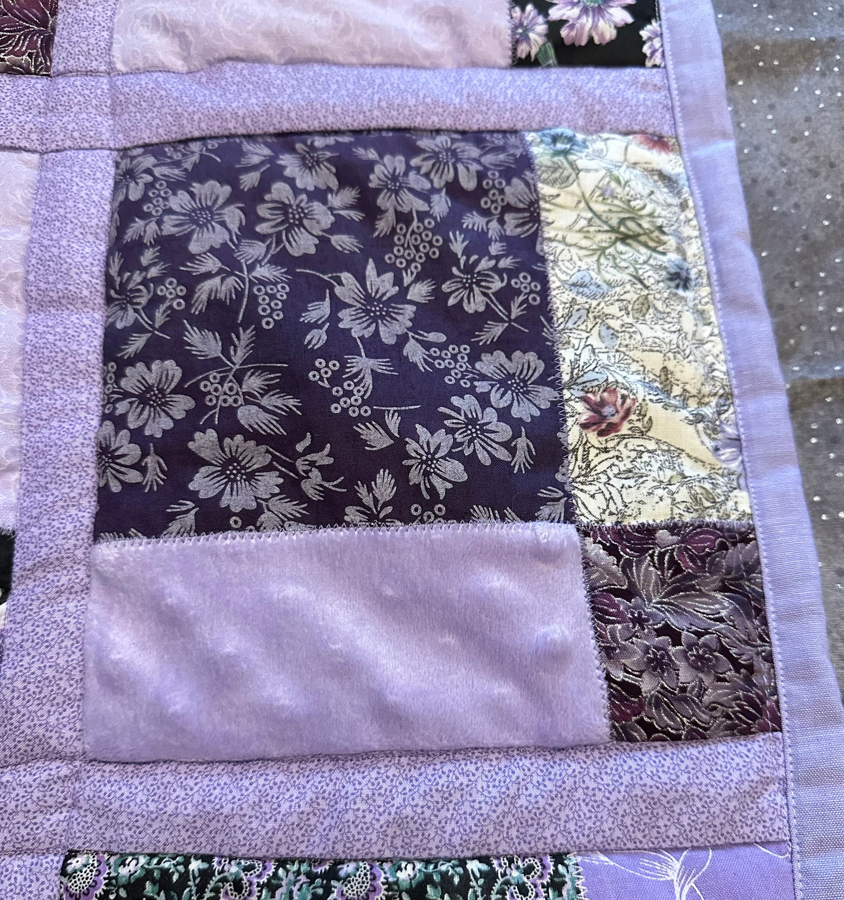 Handmade Quilted Baby Blanket - Etsy