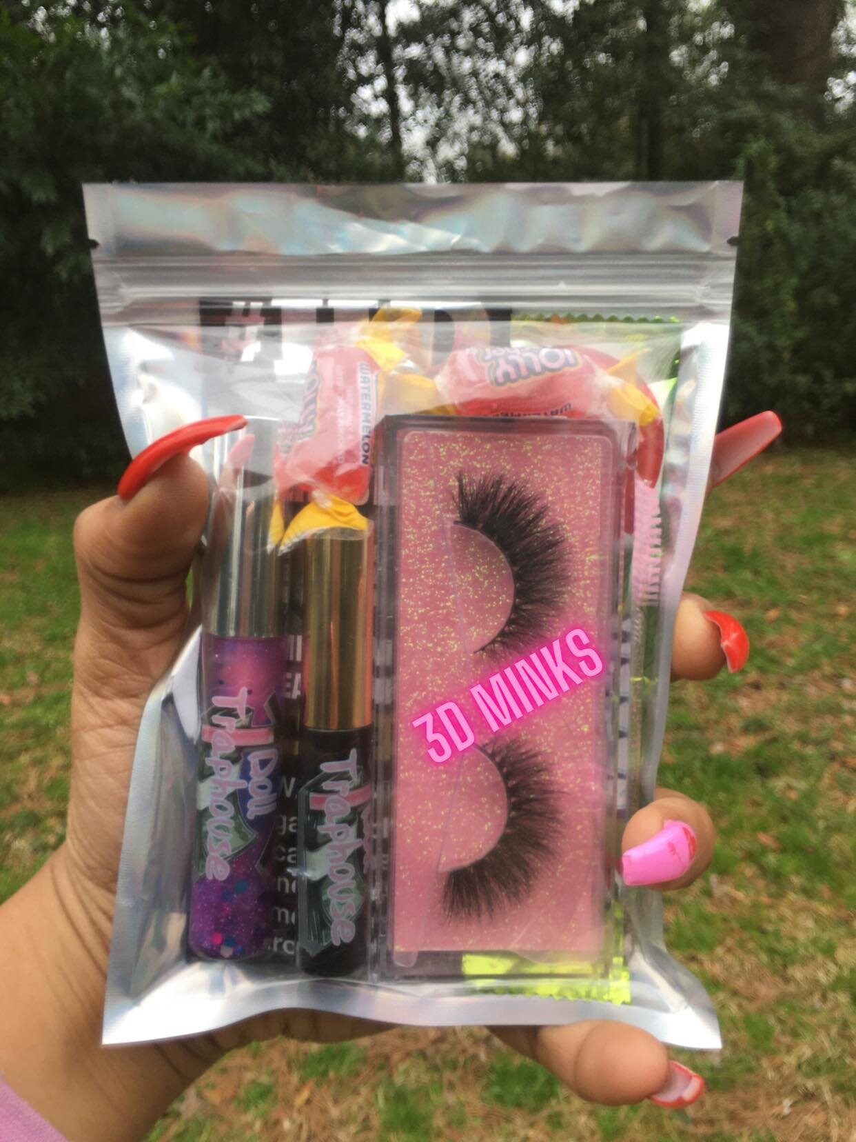 Doll Pack Eyelash Bundle Lash PackLipgloss Bundle Etsy