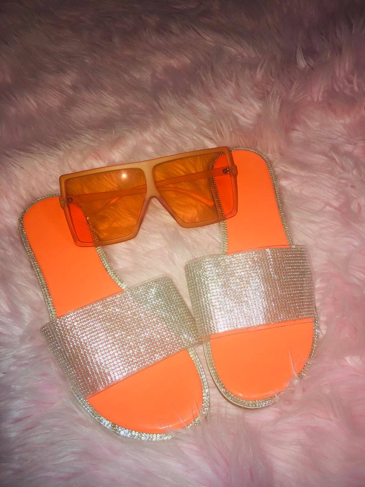 Bling Slides Ladies diamond bling slides ladies slides Etsy