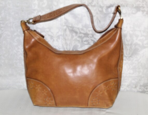 Women's Brown Leather Non-Designer Curated Fashio… - image 2