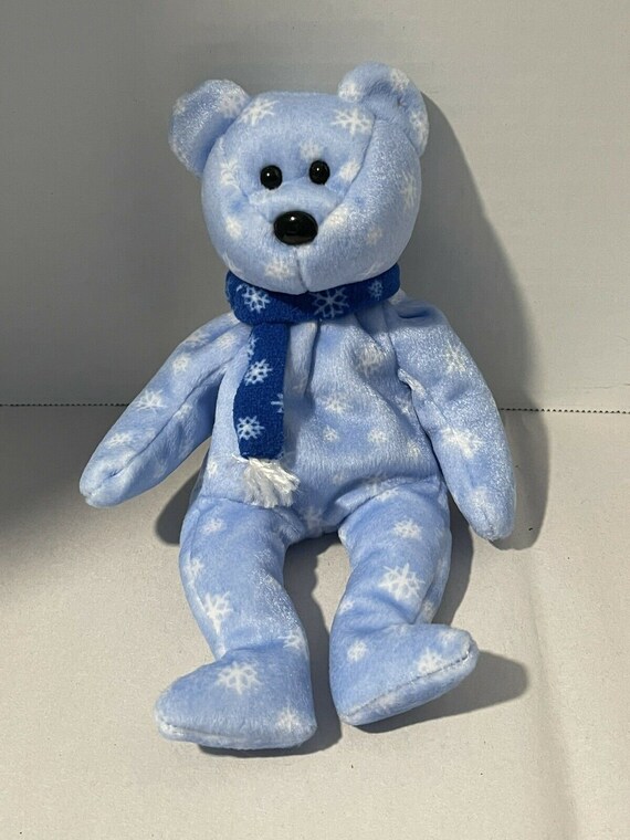 Blue for sale online Ty Beanie Babies 1999 Holiday Teddy Bear Plush Toy 