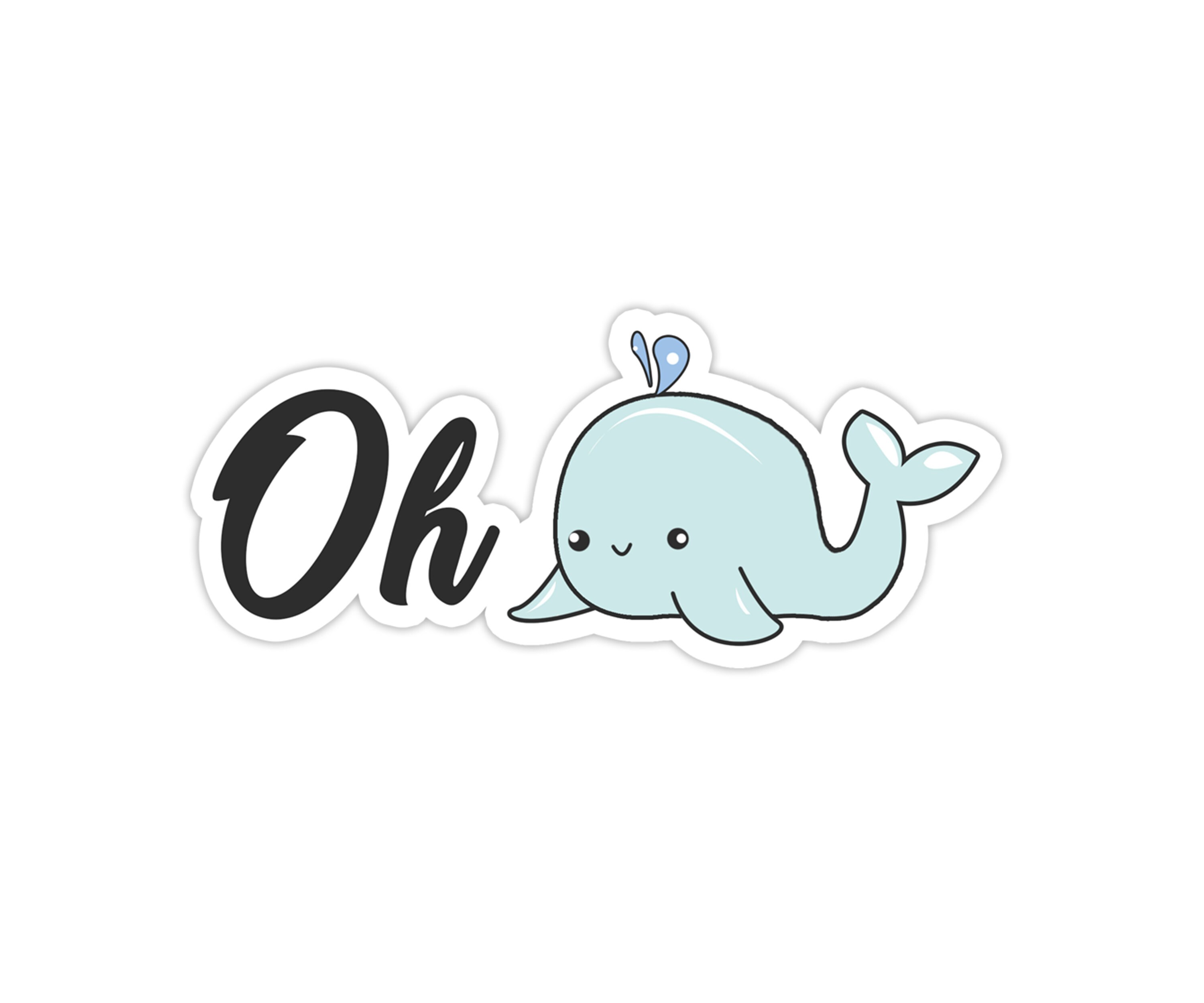 Oh Whale | Vinyl Sticker Oh Whale | Vinyl Sticker