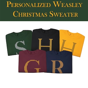 Etsy weasley sweater online