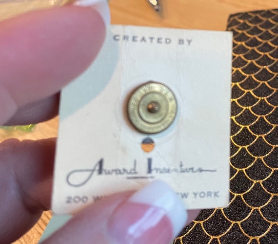 Vintage VA Navy incentive award pin with screw ba… - image 5