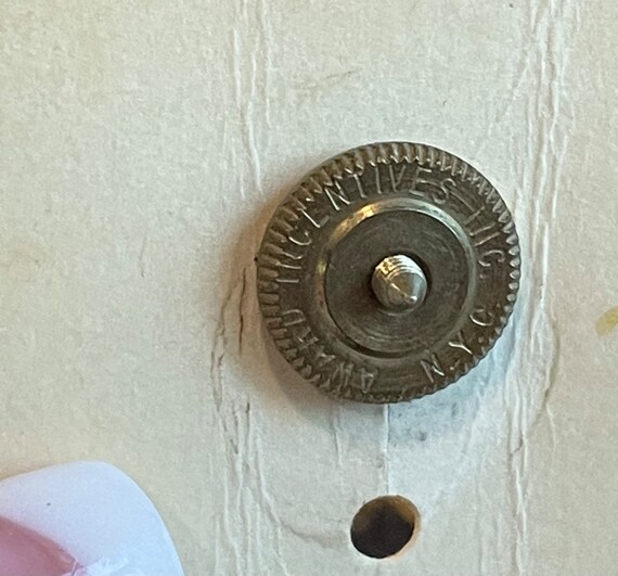 Vintage VA Navy incentive award pin with screw ba… - image 3