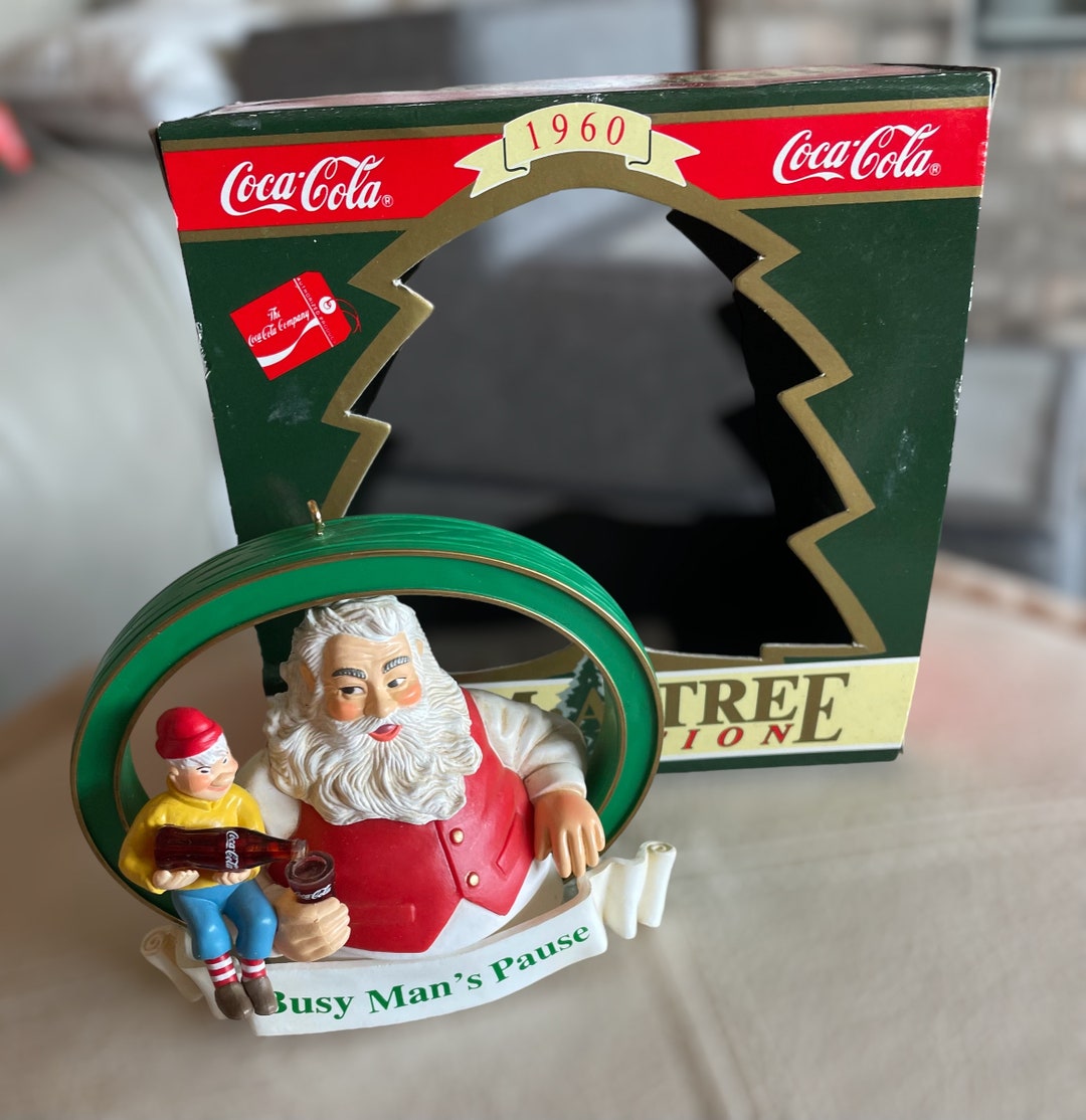 Vintage Coca Cola Christmas Ornaments 