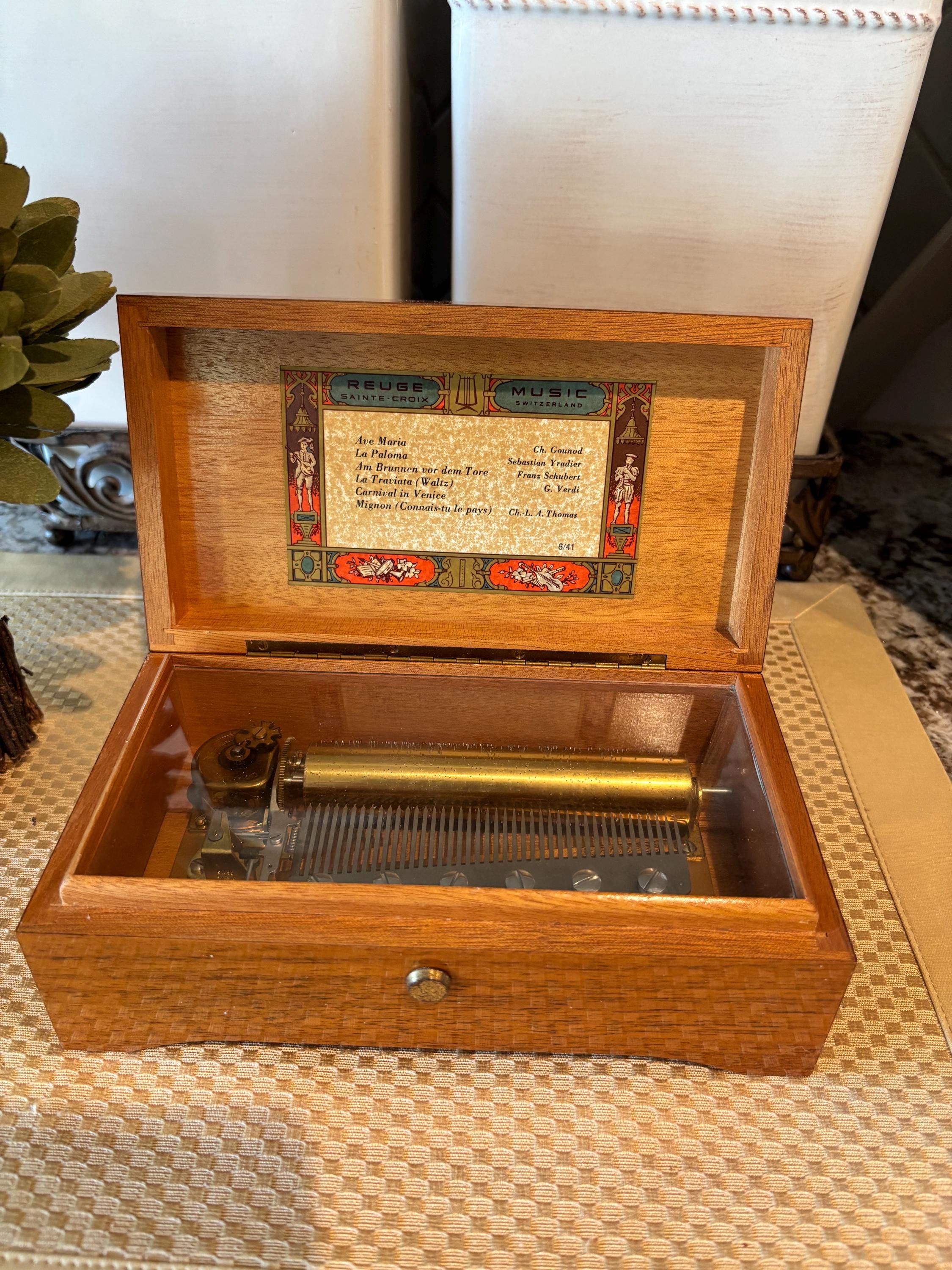 Reuge Ave Maria - Etsy