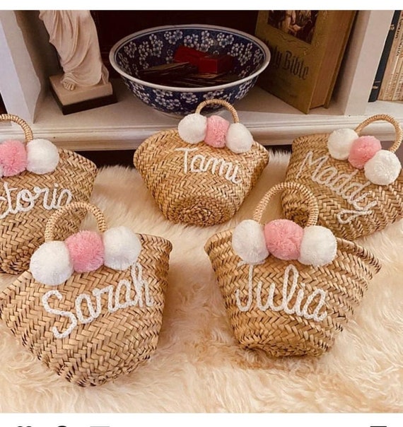 60% off Personalized Straw Basketbridal Shower