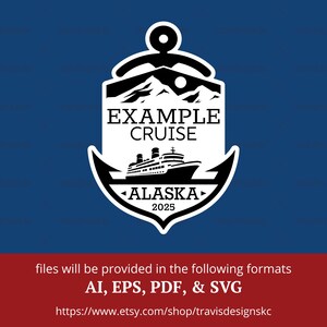 Alaska Cruise svg Alaska Cruise Ship Vector Alaska Trip svg Alaskan Cruise svg Cruising Alaska svg Cruise Vacation svg Cruise Magnet Designs