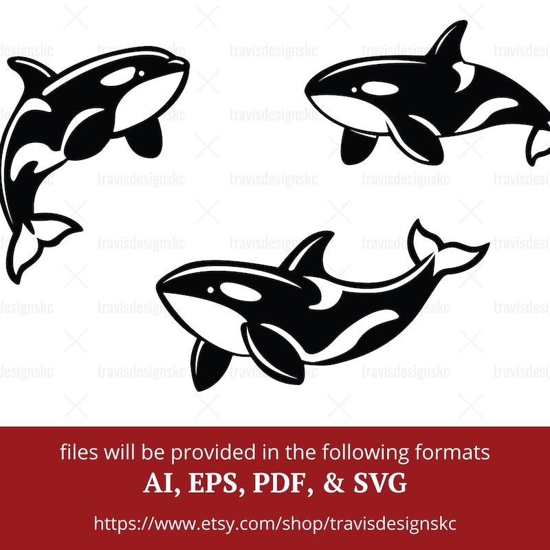 Killer Whale Decals - Etsy