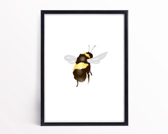 Bumble Bee - Printable Art Work