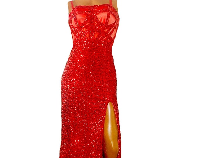 Sultry Ruby Dom Gown US size: 6