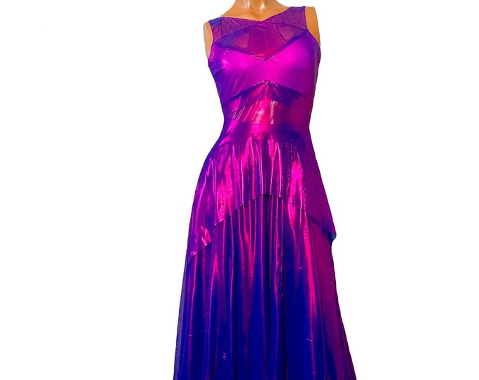 Ultraviolet-Magenta Azzalaya Gown (one-of-a-kind) US size: 8