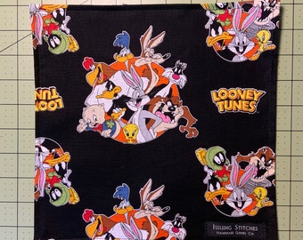 EDC Hank. Cotton and microfiber. Looney Tunes w/ black back.