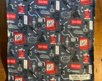 EDC Hank. Cotton and microfiber. Mechanic w/ red bacl