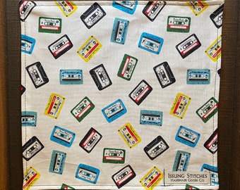 EDC Hank. 10x10 cotton and microfiber. Mix tape w/ blue back