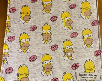 EDC Hank. Cotton and microfiber. Homer w/ Ron Burgundy back