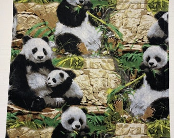 EDC Hank. Cotton and microfiber. Pandas w/ black back.