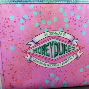 Harry Potter Inspired Hogsmeade Honeydukes Candy Shop Wristlet Zippy ...