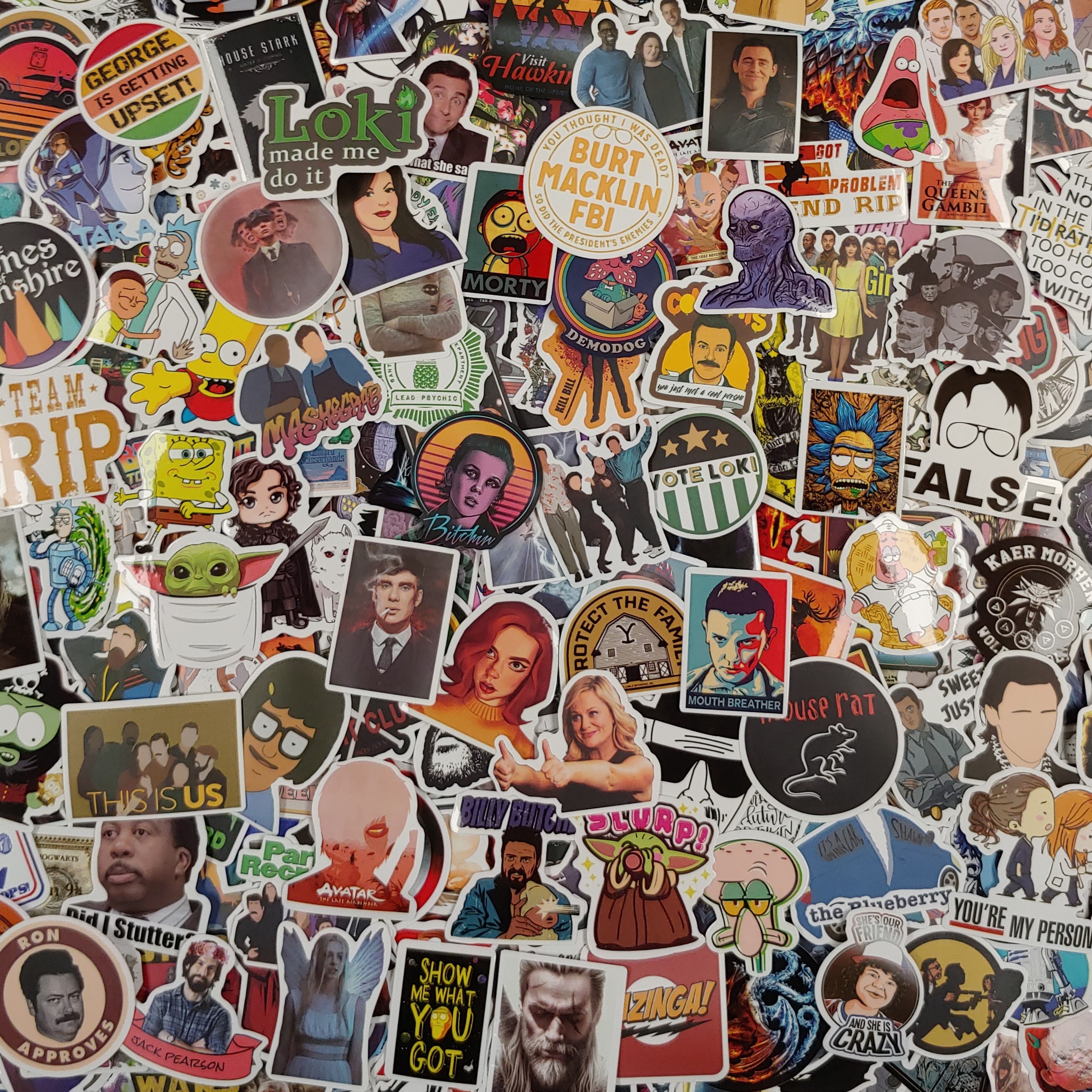 Friends Sticker 20 Pack, Friends Tvshow, Friends Theme, Tv Show Stickers,  Stickers Hydroflask, Vinyl Stickers, Waterproof Stickers 