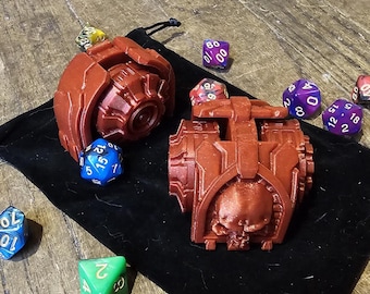 Contatore di punti ferita del teschio, giochi da tavolo, contatore di vita, rilevatore di HP, Dungeons and Dragons