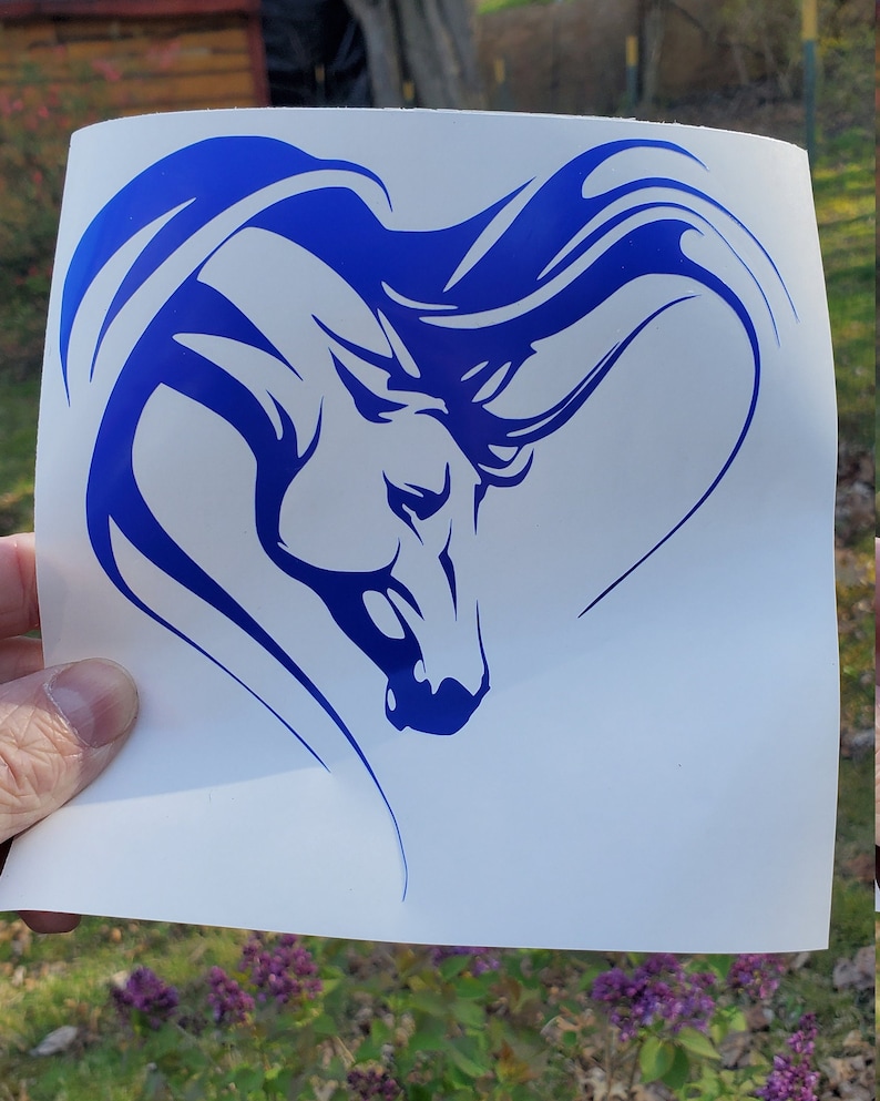 Horse Decal Vinyl Decal Vinyl Sticker Horse Sticker Window Etsy