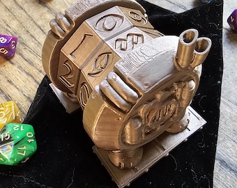 Contatore di punti ferita Steam Punk, giochi da tavolo, contavita, HP tracker, Dungeons and Dragons