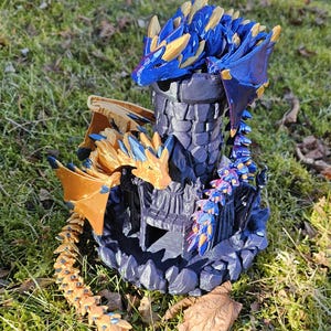 Articulated Winged Wyvern Dragon, Fidget Toy, Stress Toy, Dragon Toy, Desk Toy, Fidget Dragon