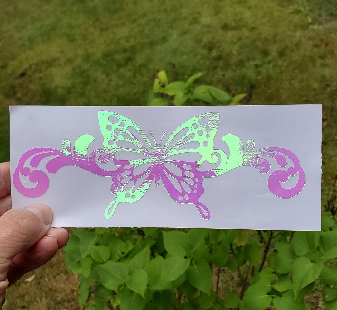 Butterfly, Vinyl Decal, Vinyl Sticker, Car Decal, Window Decal, Bumper