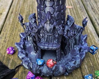 Magier Würfelturm, Tabletop-Gaming, Tabletop Zubehör, Würfelhalter, Gaming-Deko,Dungeons und Drachen