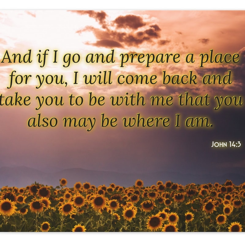 John 14 3 Etsy