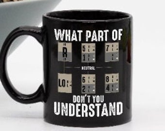 Lustiger Trucker-Becher, LKW-Fahrer-Becher, LKW-Fahrer-Geschenk, LKW-Fahrer-Geschenke, Trucker-Kaffeebecher, lustiger Trucker-Becher