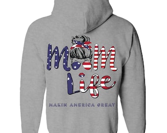 Sudadera con capucha Mom Life / Mom Life Gift / Mom Life Clothing