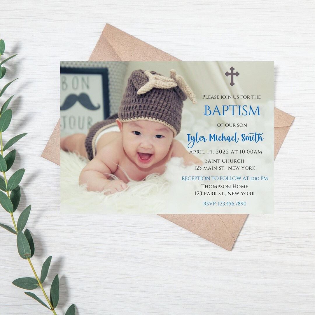 baptism-invitation-baptism-invitation-with-photo-baptism-etsy
