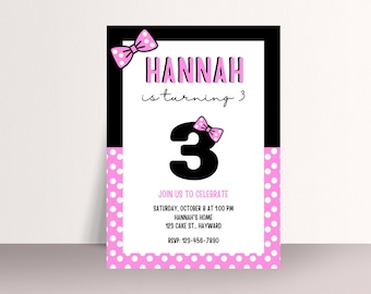 Birthday invitation-instant download