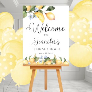 Editable Bridal Shower welcome sign-Bridal shower welcome sign-instant download