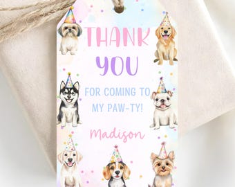 犬の誕生日おめでとうタグ - 即時ダウンロード