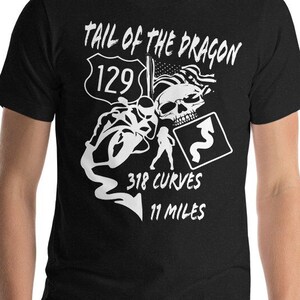 Tail Of The Dragon t-shirt - Unisex