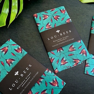 Beeswax wraps, The TRY me wrap 12”. Beeswax food wraps.