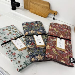 William Morris Dish Drying Mat – Absorbent Kitchen Draining Mat